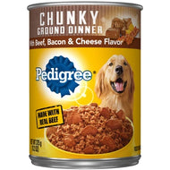 PEDIGREE CHOPPED BEFF-BACON-CHEESE 13.2 OZ