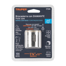 Load image into Gallery viewer, TRUPER DIAMOND HOLE SAW 1-1/2