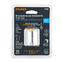 Load image into Gallery viewer, TRUPER DIAMOND HOLE SAW 1-1/4"