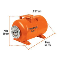 TRUPER TANQUE PRESURIZADO 24 LITROS