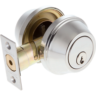 TOLEDO CERRADURA DEAD BOLT DOBLE LLAVE SATIN