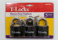 T-LOCK HEAVY DUTY PADLOCK KEY ALIKE PQT 3